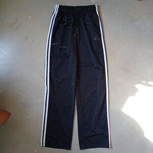 [Adidas] 3 White Strip Athletic Pants Boys XL